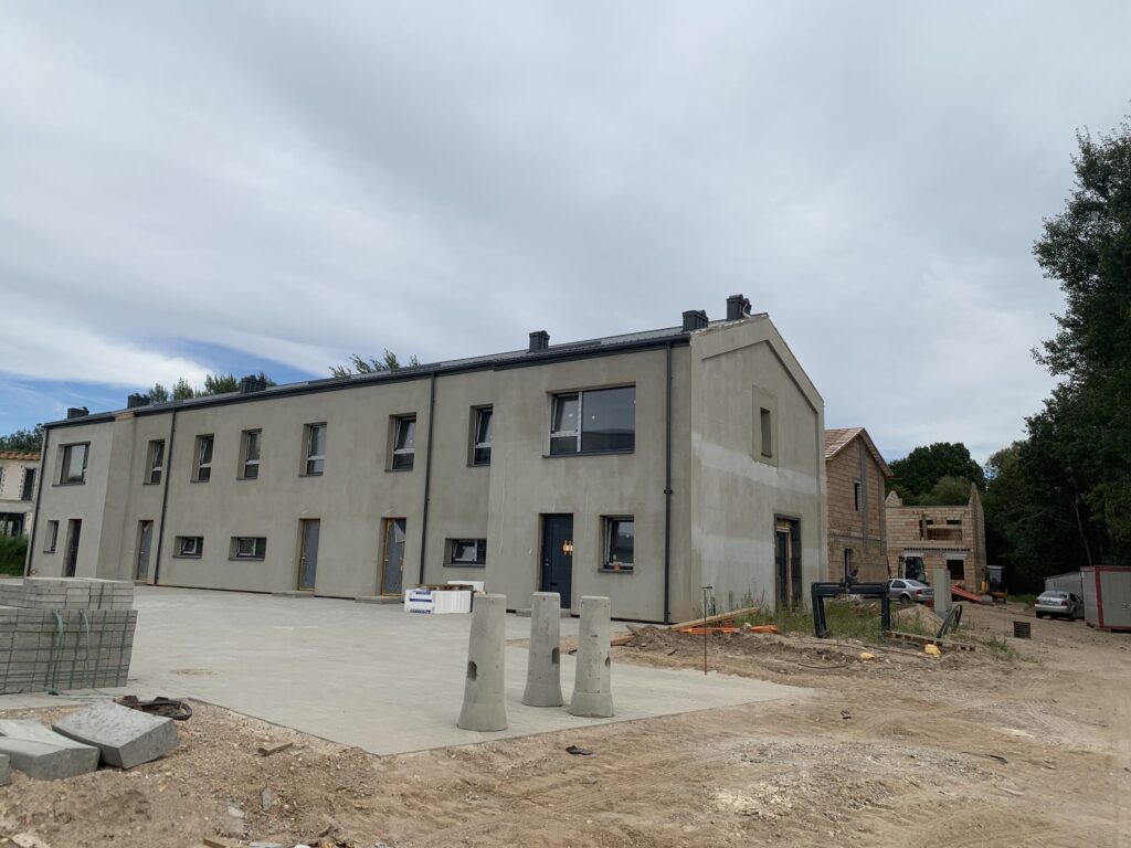 Šilainių miestelis 1 etapas (Alytaus g. 11-67) - Row housing - construction photos