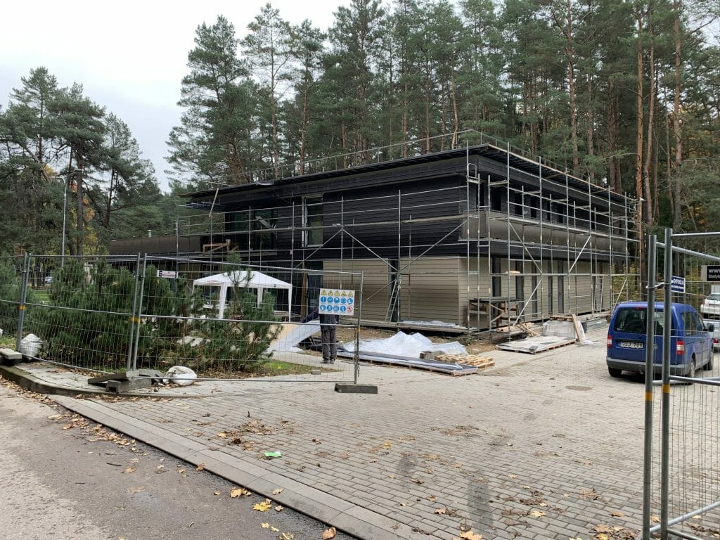 Garo fabrikas Pušyno kel. 25 (Pušyno kel. 25) - Viesnīca - būvdarbu attēli