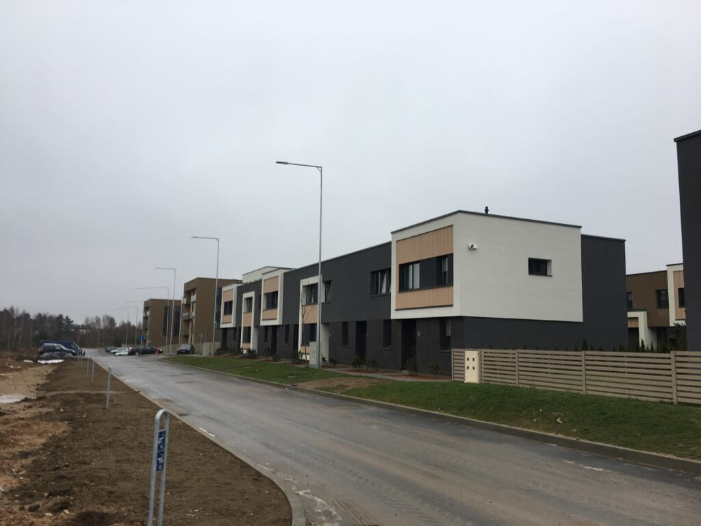 Gilužio slėnis (Pilkalnio g.) - Multi apartment - construction photos