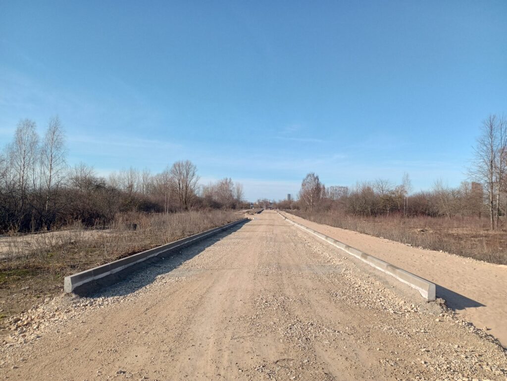 Jaunas un Laivu ielas izbūve Lucavsalā (Laivu iela) - Tee - ehituse fotod