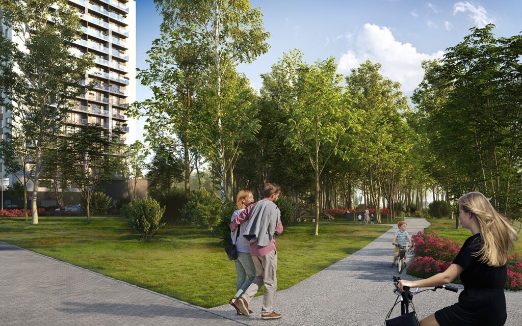 J. Rutkausko g. skveras (J. Rutkausko g.) - Parkas - vizualizacija