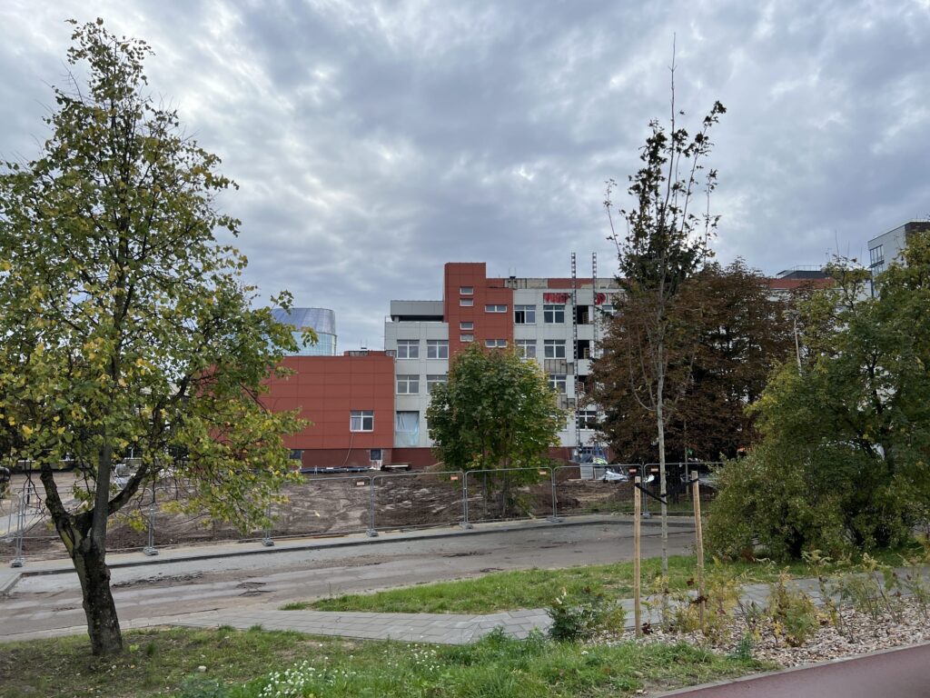 Registrų centras Studentų g. 39 (Studentų g. 39) - Administracinis - statybų nuotraukos