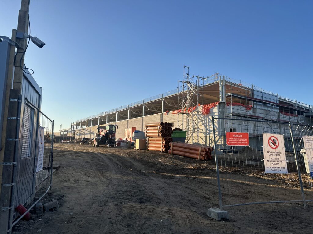 LIDL Taikos g. 1A (Taikos g. 1A) - Food store - construction photos