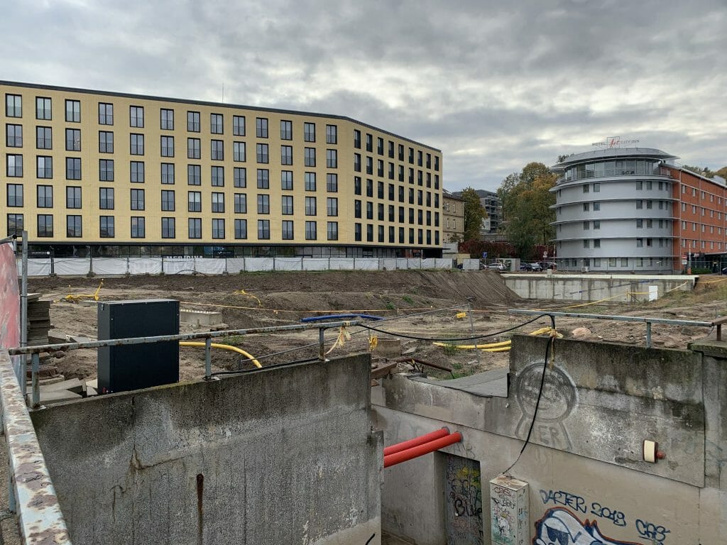 Yellowstone (J. Jasinskio g. 14) - Office center - construction photos