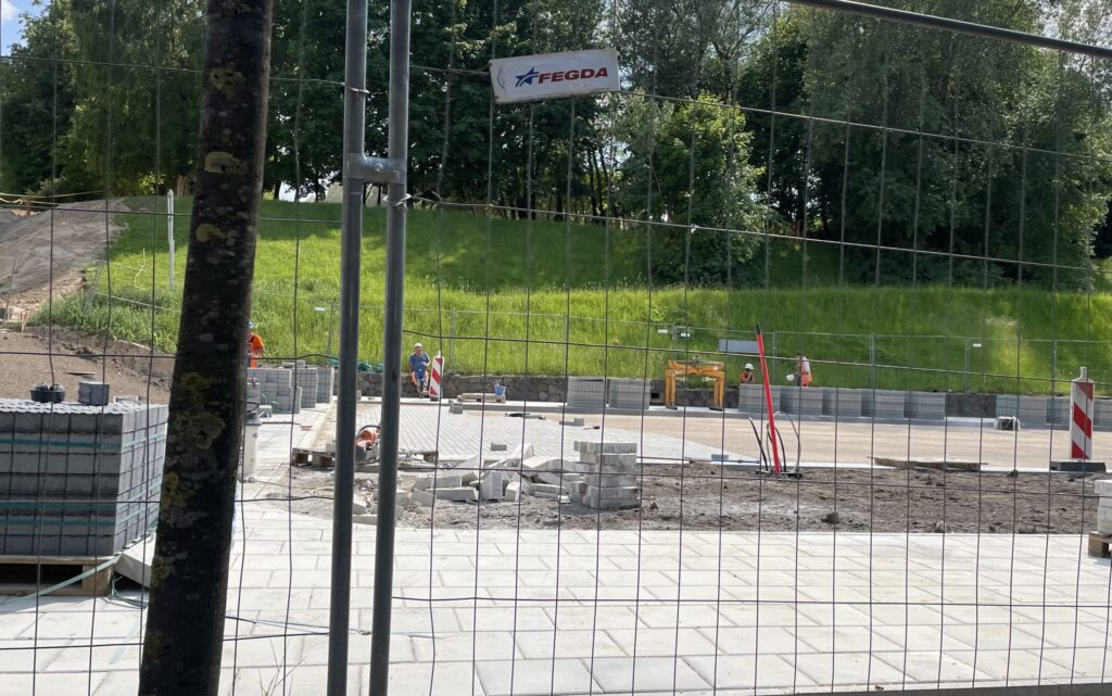 Tauro kalno parkas (V. Mykolaičio-Putino g.) - Park - construction photos