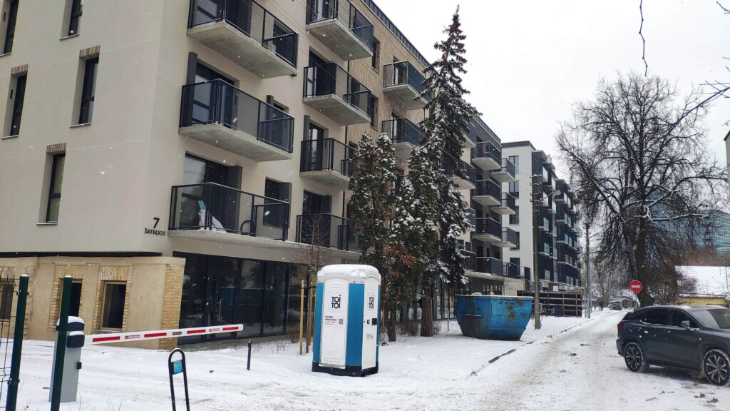 Šnipiškių perspektyvos 2 etapas (Šatrijos g. 7) - Multi apartment - construction photos