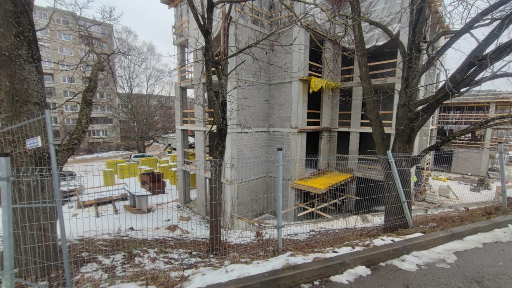 RIGO (Rygos g. 11A) - Multi apartment - construction photos