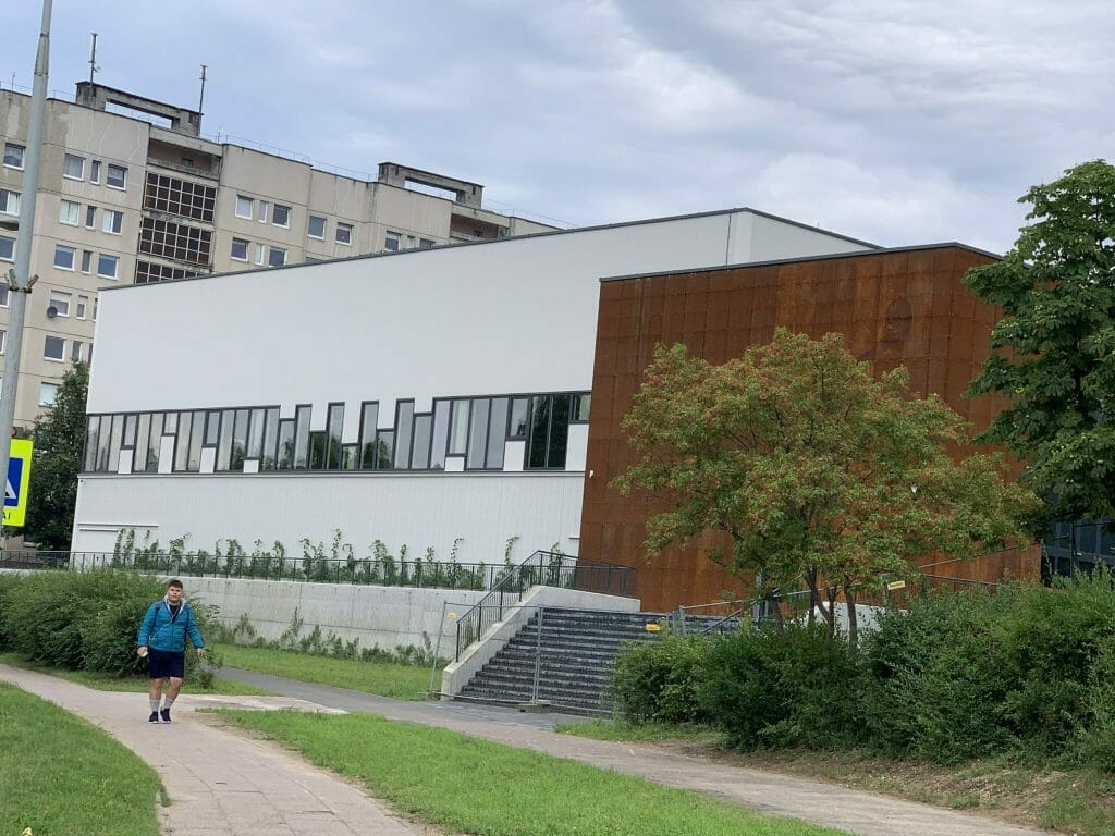 Žemynos progimnazijos sporto salė (Žemynos g. 14) - Sports arena - construction photos