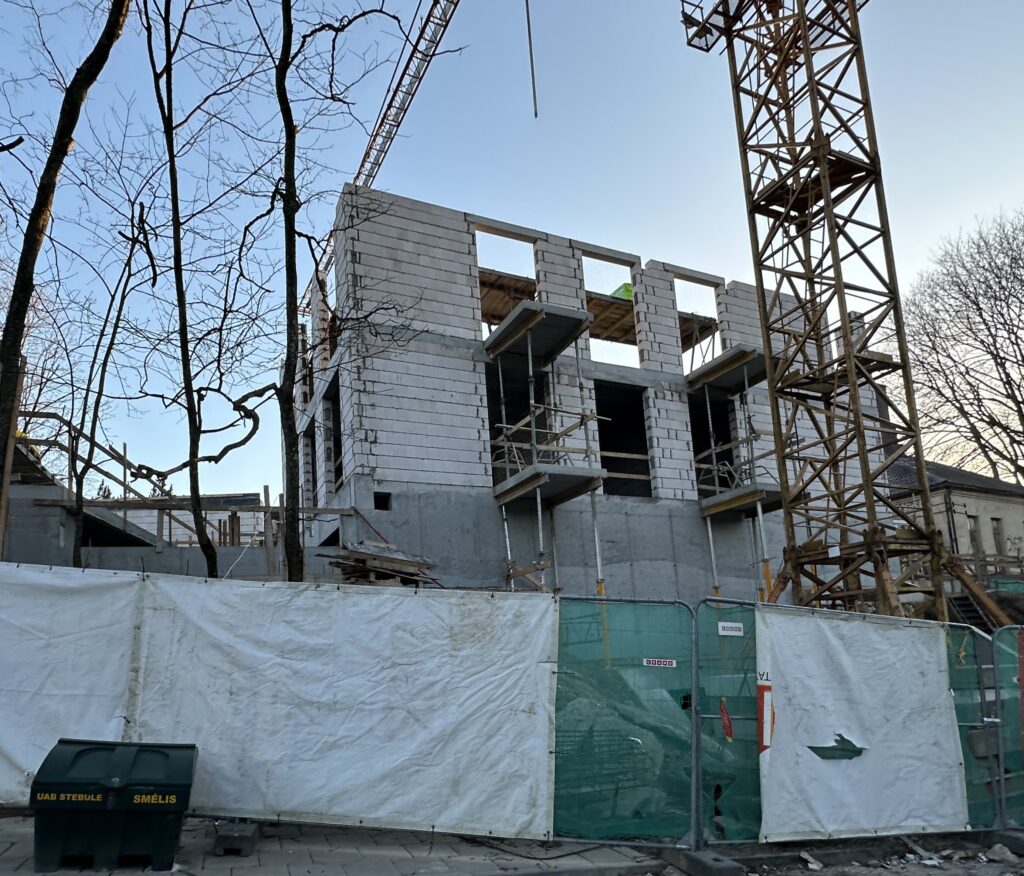 Antakalnio g. 14 (Antakalnio g. 14) - Multi apartment - construction photos