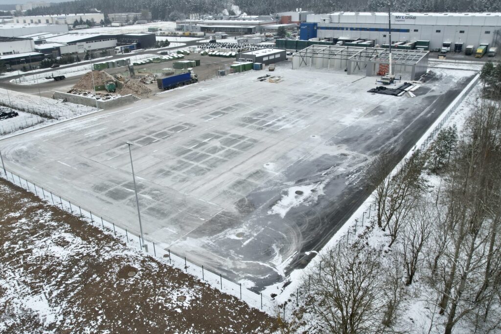 VAATC didelių gabaritų atliekų aikštelė V. A. Graičiūno g (V. A. Graičiūno g. 36D) - Taaskasutuskeskus - ehituse fotod