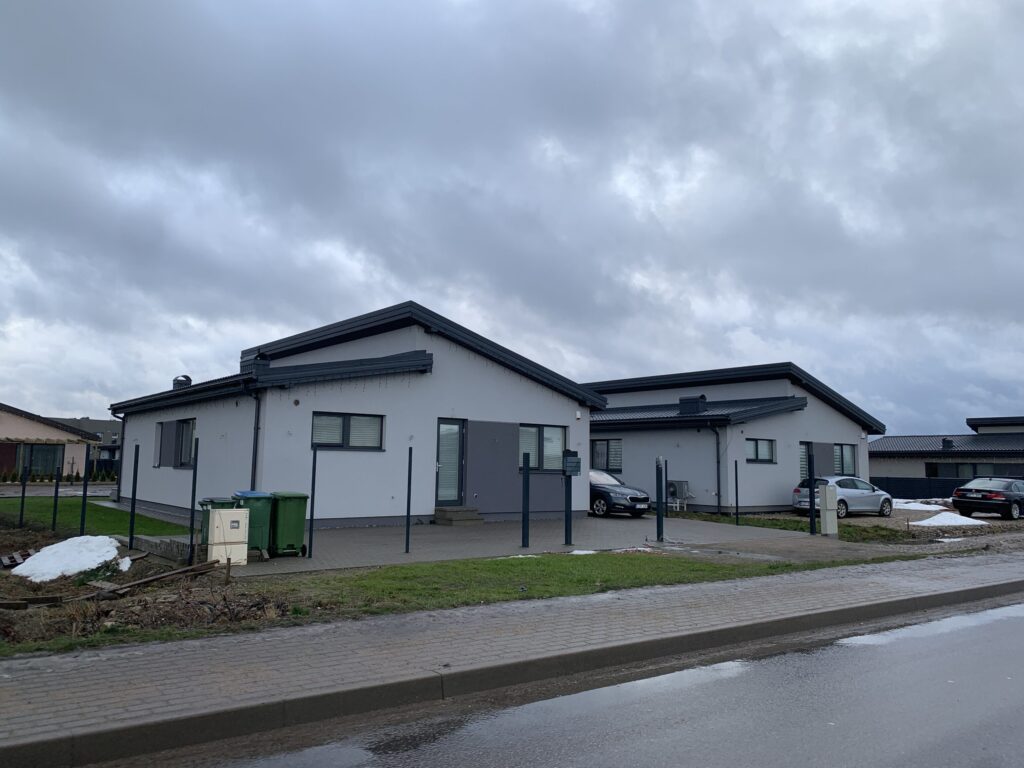 17 perlų (Uždaroji g.) - Private house community - construction photos