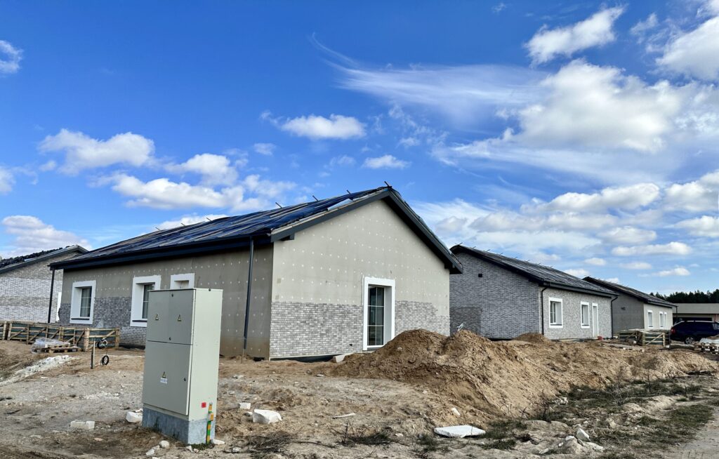 Katišių g. 4, 6, 8 (Katišių g. 4, 6, 8) - Privačių namų kvartalas - statybų nuotraukos