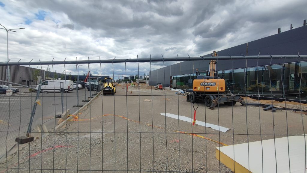 Dangeručio g. 2, 4 (Dangeručio g. 2, 4) - Shopping center - construction photos