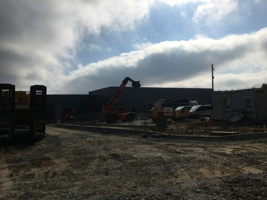 Maxima Moravų g. (Moravų g. 7) - Pārtikas veikals - būvdarbu attēli