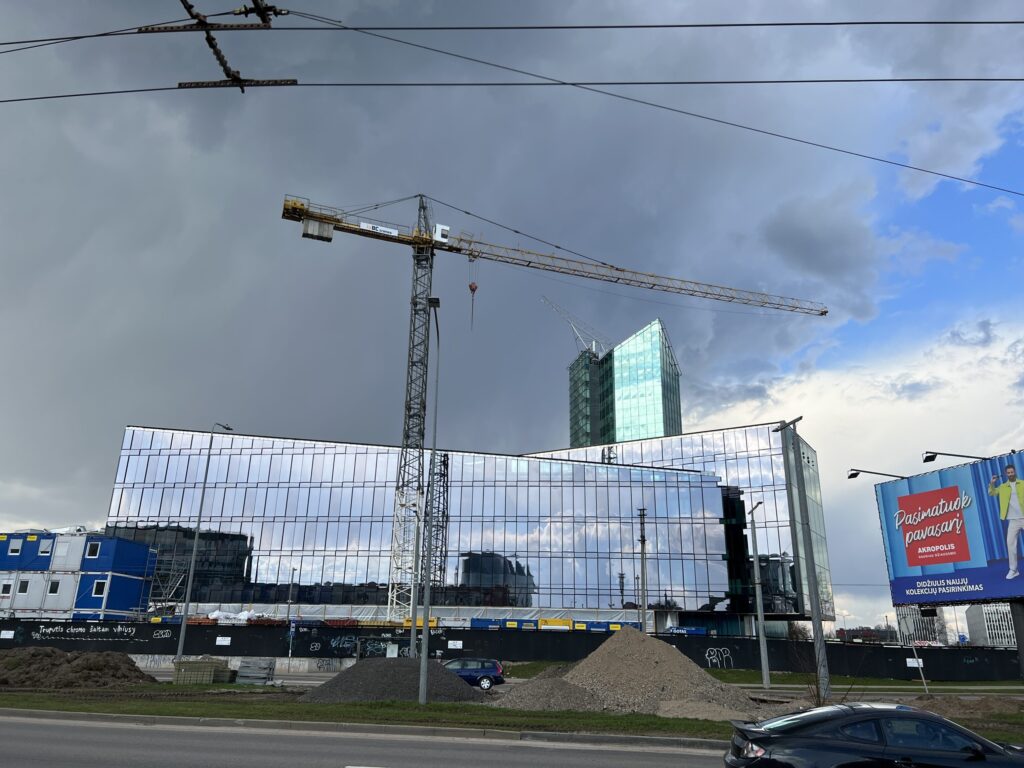 Teltonika Saltoniškių g. (Saltoniškių g. 14) - Office center - construction photos