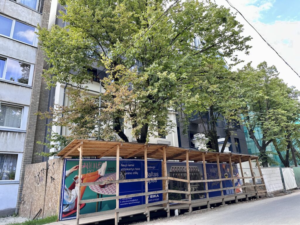 Baltas Lapas Mindaugo 4 etapas (Aguonų g. 17) - Multi apartment - construction photos