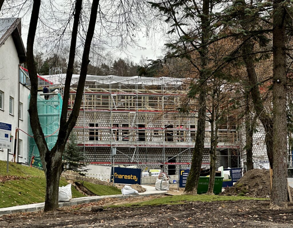 Gerontopsichiatrijos, Ūmios psichiatrijos ir Psichosocialinės reabilitacijos ligoninė (Vasaros g. 5) - Specializētās aprūpes iestāde - būvdarbu attēli