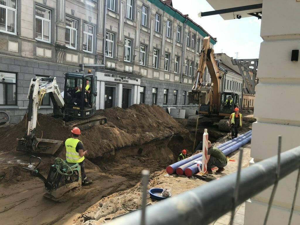 Vilniaus g. rekonstrukcija (Vilniaus g.) - Street - construction photos