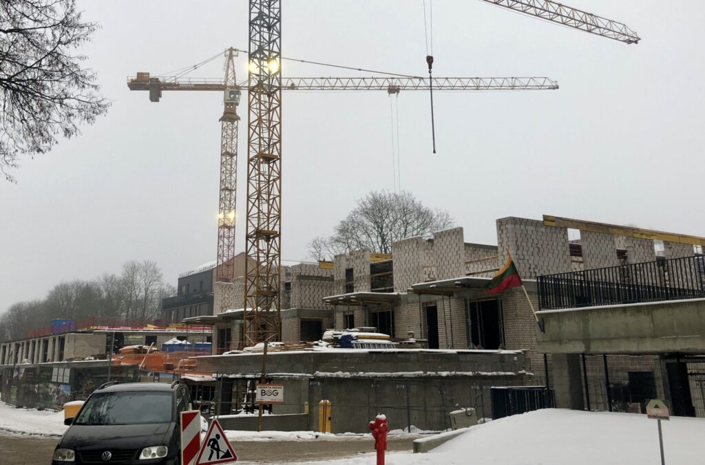 Miško ardai 3 etapas (Burbiškių g. 6) - Multi apartment - construction photos