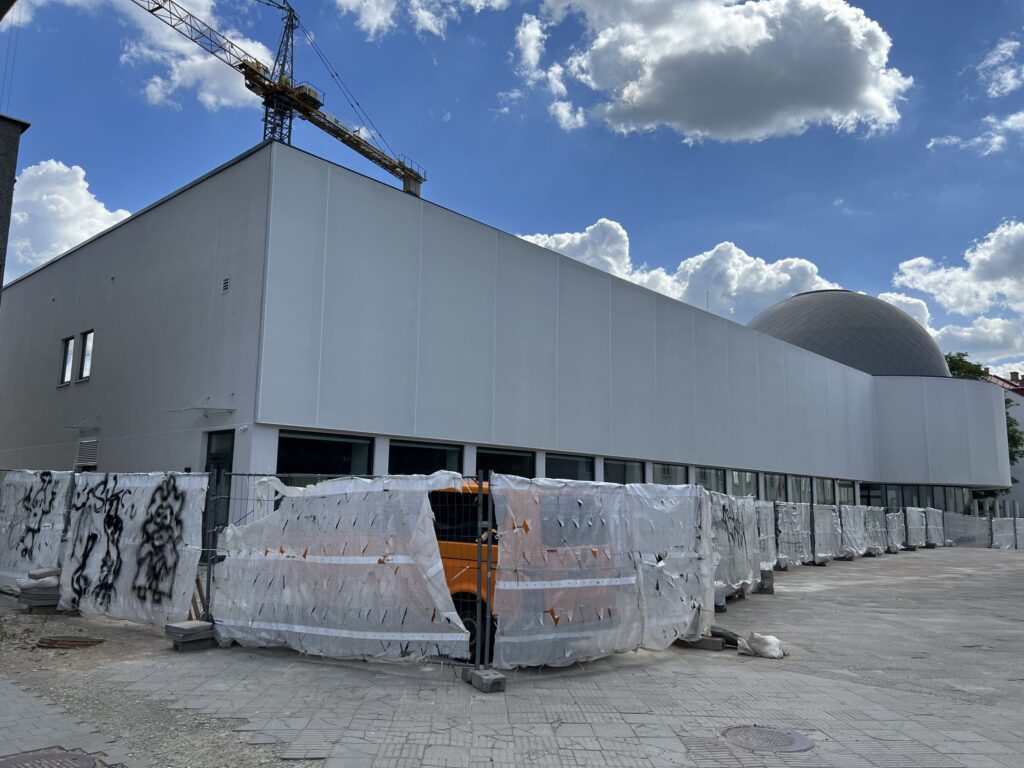 Vilniaus STEAM centras (Konstitucijos pr. 12A) - Primary and secondary education - construction photos