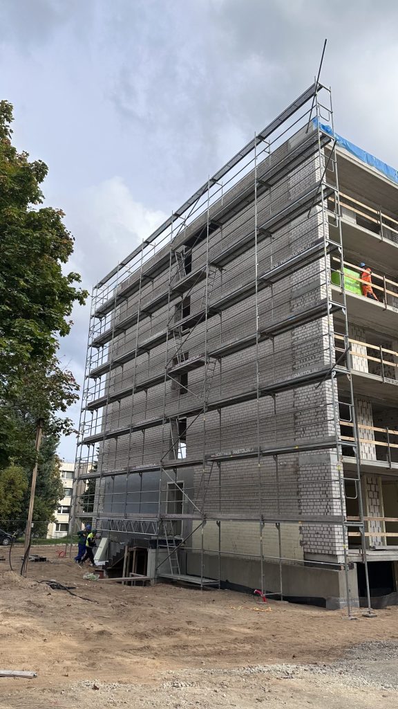 Beržų g. 4 (Beržų g. 4) - Multi apartment - construction photos