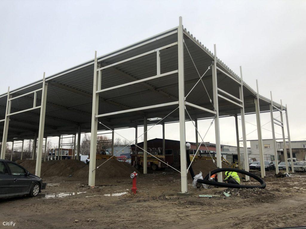 Draugystės g. 15M (Draugystės g. 15M) - Warehouse / Distribution center - construction photos