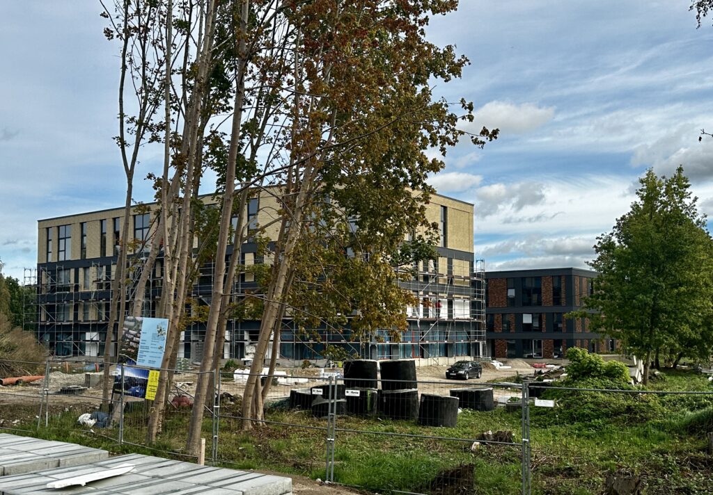 Danės Krantas 1 etapas (A, B) (Senvagės g. 3) - Multi apartment - construction photos