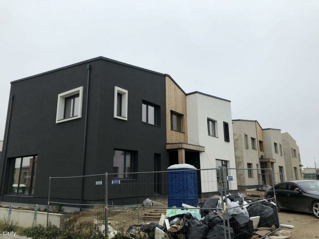 Kalnėnų TRIO 1-2 etapai (Albanų g. 12, 14) - Row housing - construction photos