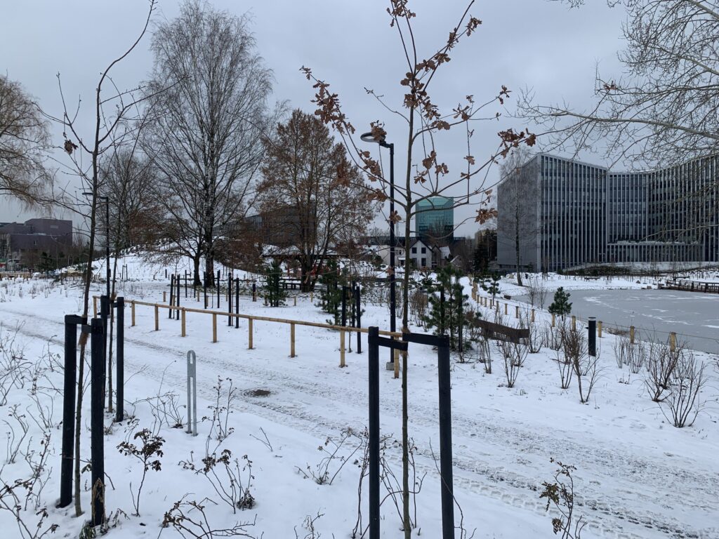 Japoniškas sodas "Taku-Soku-En" (Linkmenų g. 2A) - Park - construction photos