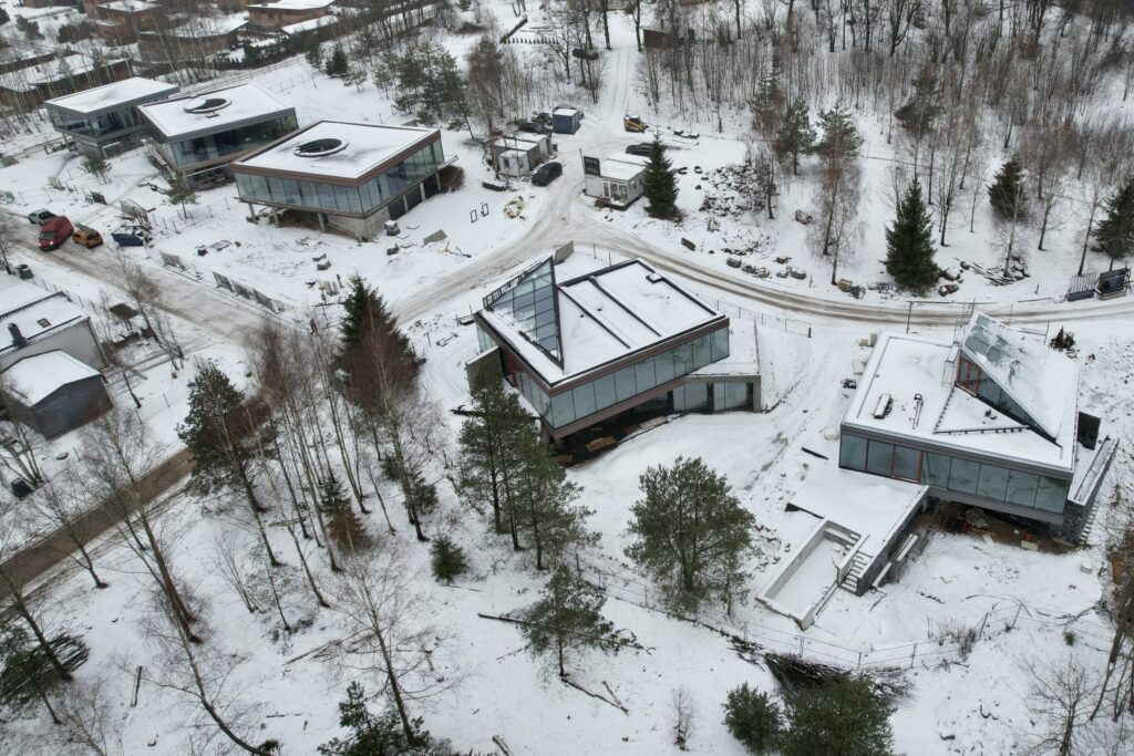 Ro16 (S. Lozoraičio g. 17A, 15C, 15B, 15, 23, 25, 25B, 25D) - Private house community - construction photos