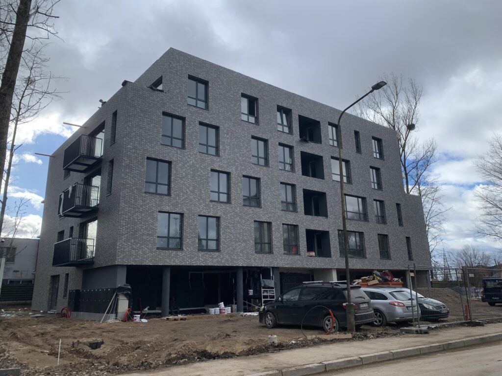 Žeimenos 127 (Žeimenos g. 127) - Multi apartment - construction photos