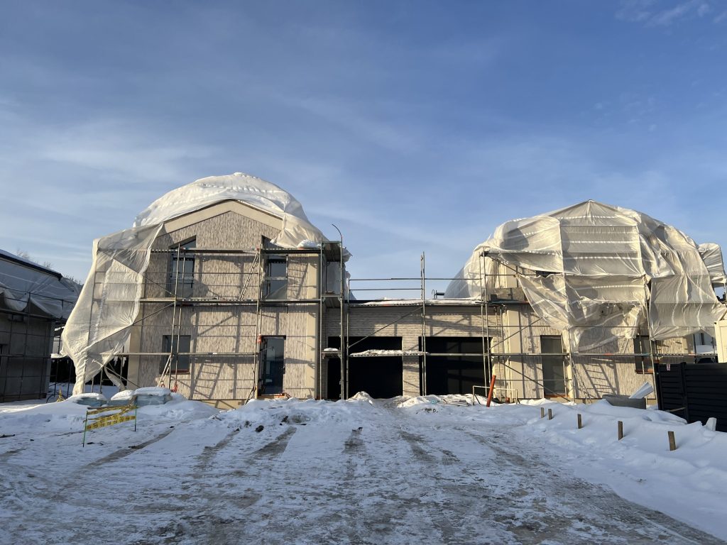 Katniavos g. 2 ir 4 (Katniavos g. 2, 4) - Daudzdzīvokļu nams - būvdarbu attēli