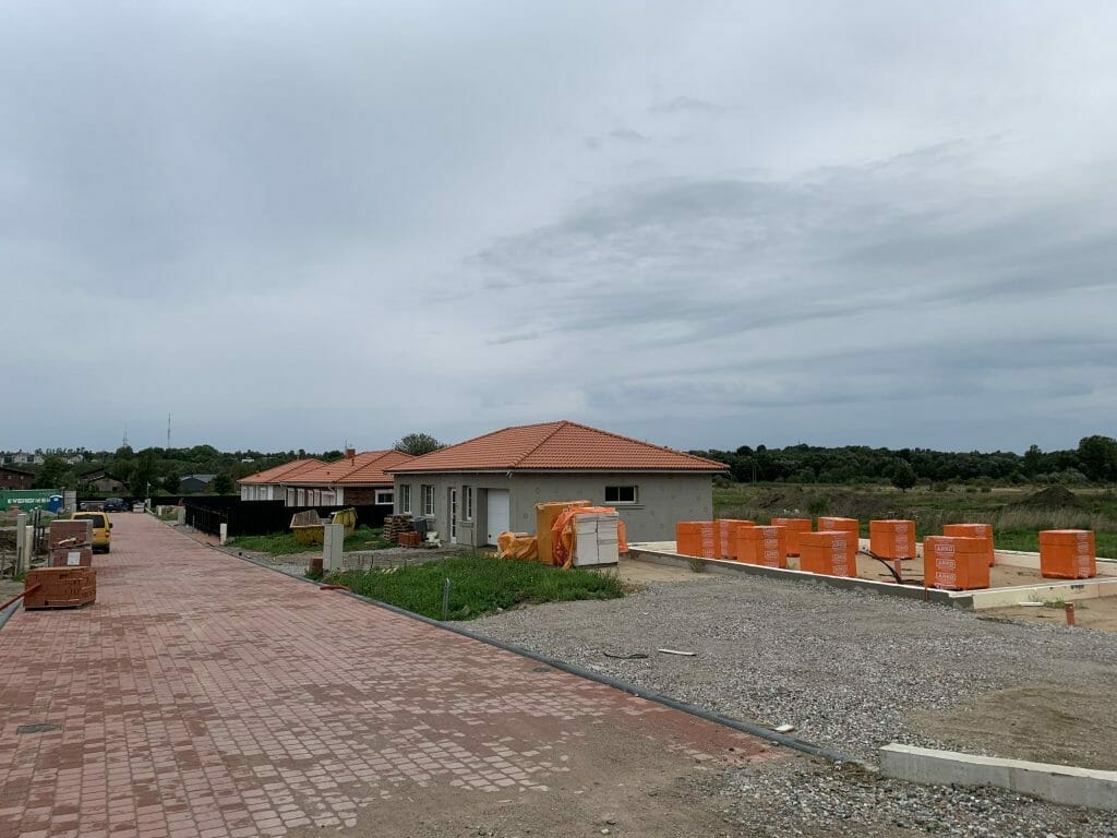 Perkūno g. namai (Perkūno g. 1, 3, 5, 7, 9, 9A, 9C, 9D, 9F, 9G, 9H, 9I) - Privātmāju kopienas - būvdarbu attēli