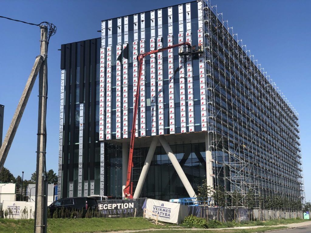 Avia Solutions Group (Dariaus ir Girėno g. 21A) - Office center - construction photos
