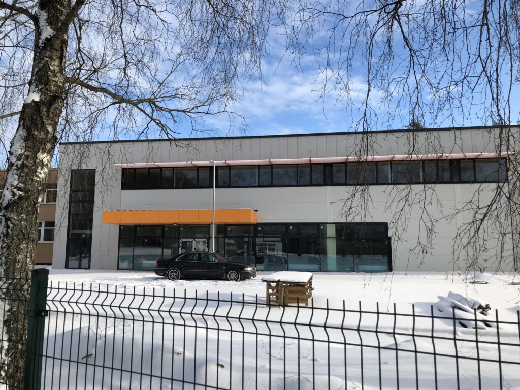 Pranciškaus Skorinos gimnazijos priestatas (Sietyno g. 21) - Science institution - construction photos