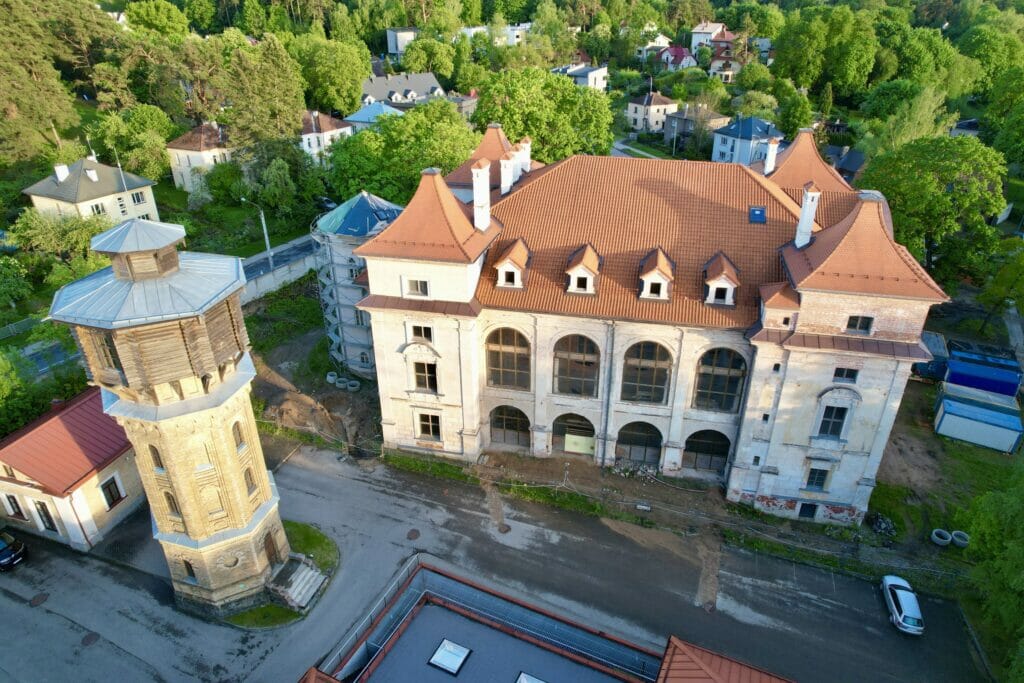 Sapiegų rūmai (L. Sapiegos g. 13) - Cultural center - construction photos