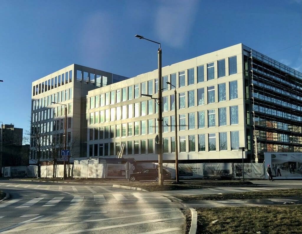 Freedom 36 (Laisvės pr. 36) - Office center - construction photos