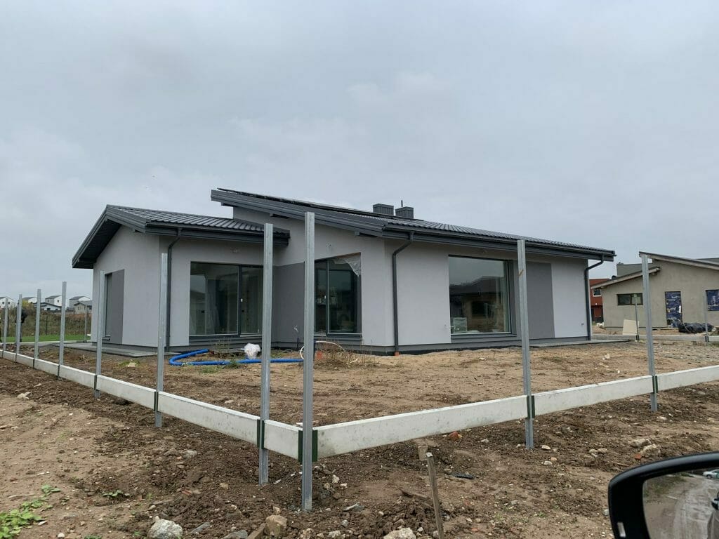 17 perlų (Uždaroji g.) - Private house community - construction photos