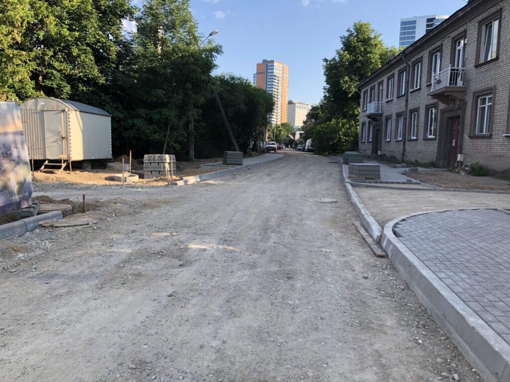 Kintų g. iki Daugėliškio g. (Kintų g.) - Tänav - ehituse fotod