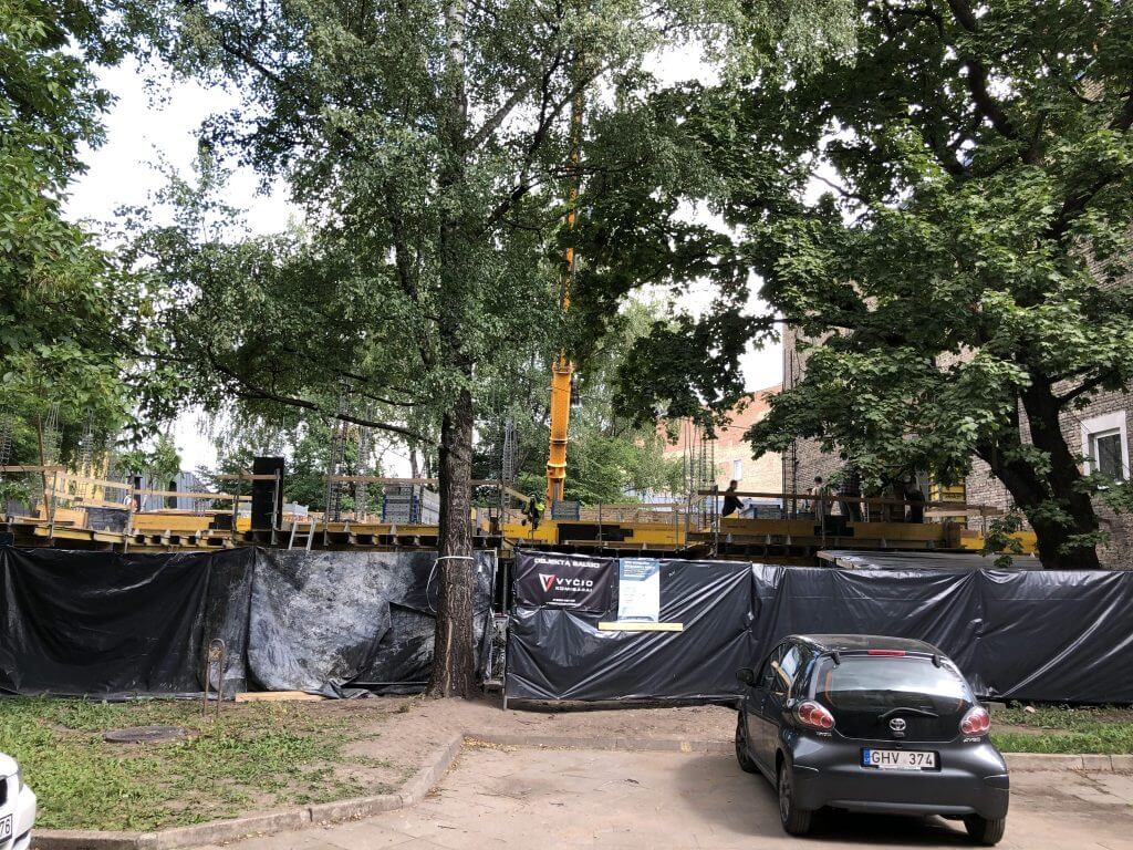 Pylimo g. 12 (Pylimo g. 12) - Row housing - construction photos