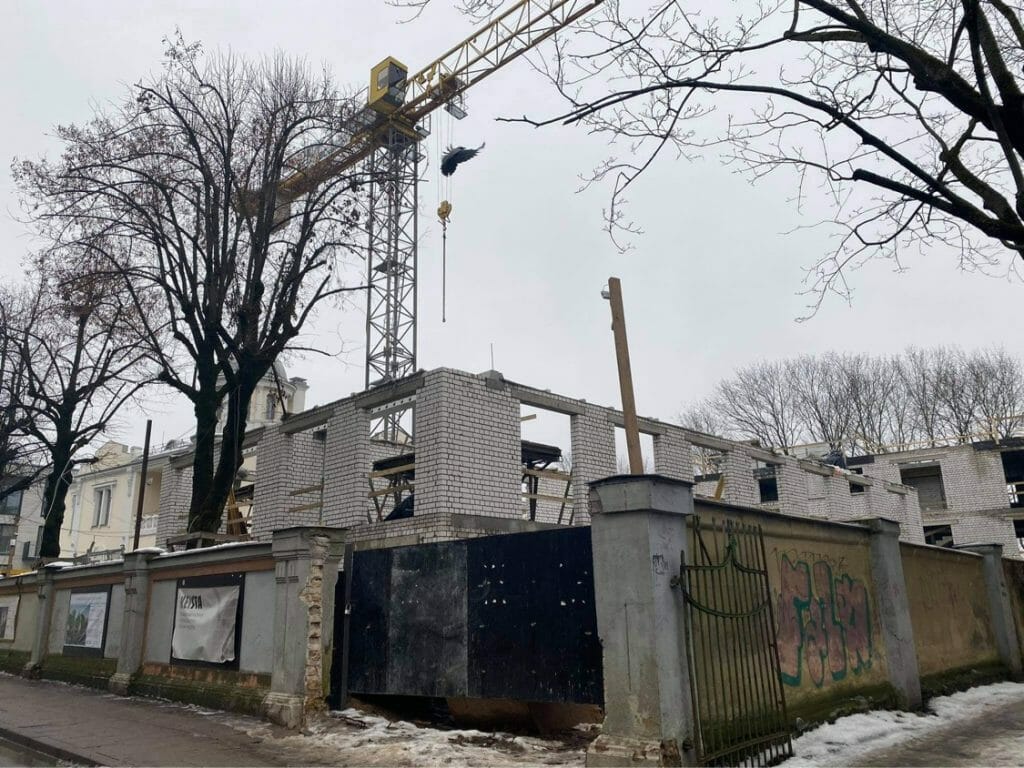 Sierakausko 25 2 etapas (Z. Sierakausko g. 25) - Multi apartment - construction photos