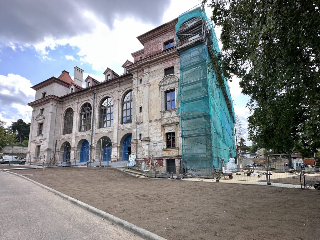 Sapiegų rūmai (L. Sapiegos g. 13) - Cultural center - construction photos