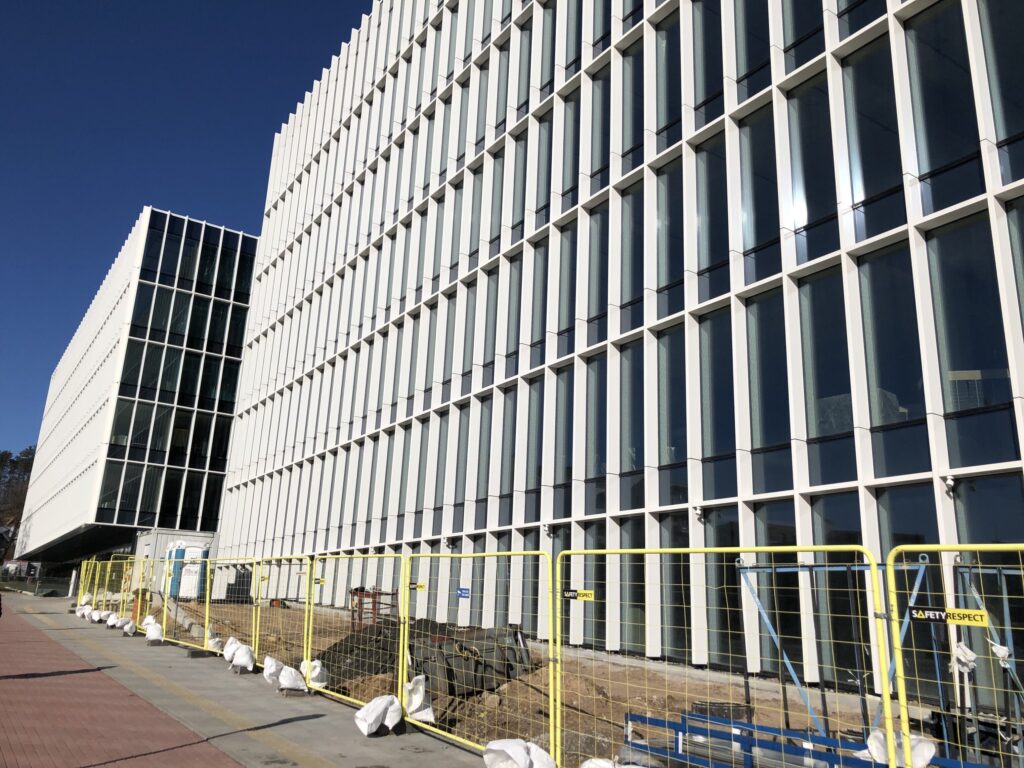 CORE (Ukmergės g. 126) - Office center - construction photos