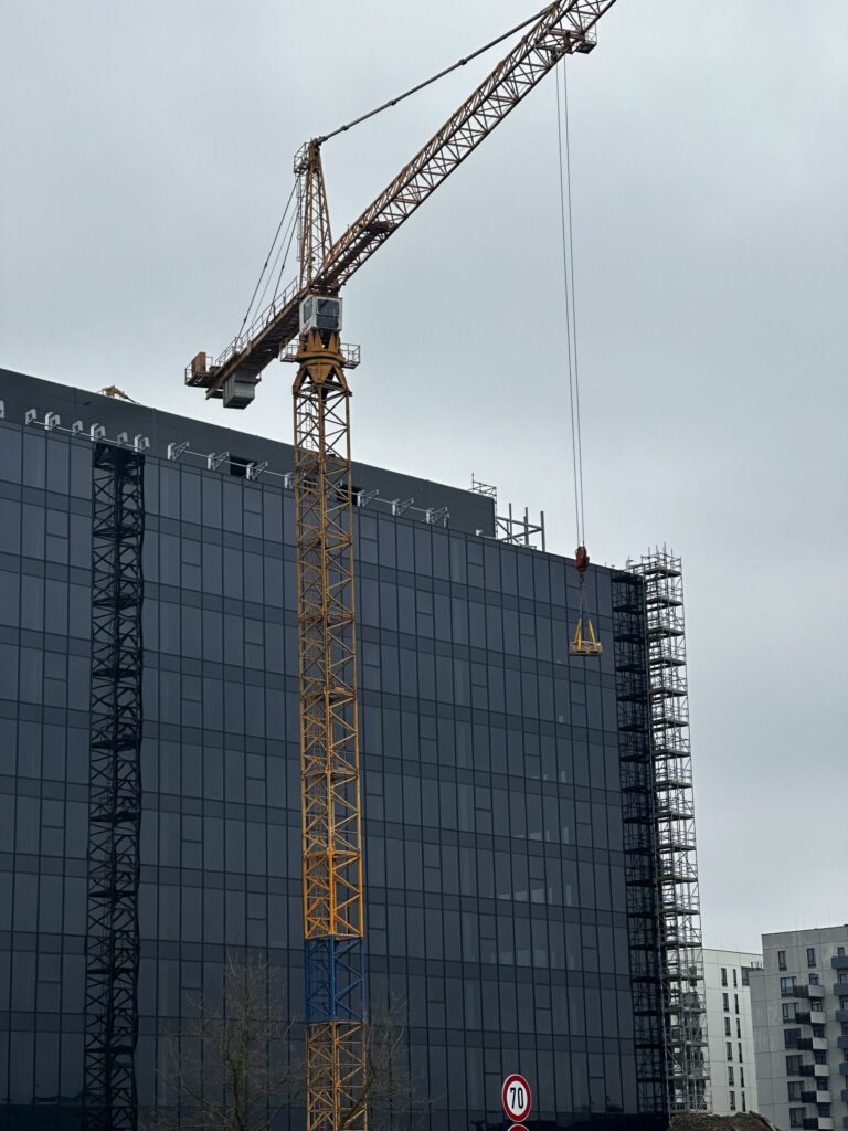 Elemental Business Centre (Skanstes iela 25) - Office center - construction photos