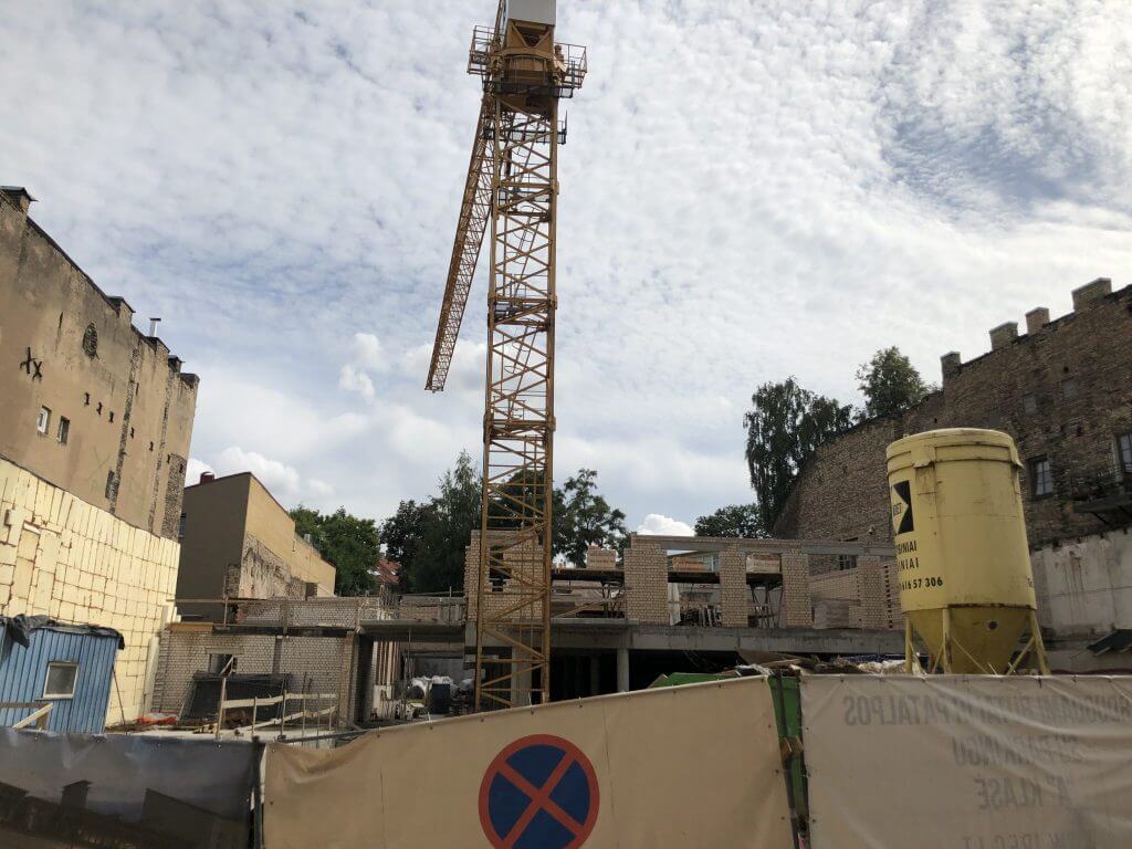 Šv. Stepono 12 (Šv. Stepono g. 12) - Multi apartment - construction photos