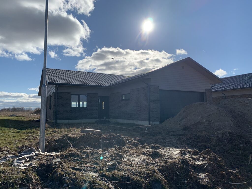 Saulės kalvos (Akacijų g. 1, 2, 3, 4, 5, 6, 7, 8, 9, 10, 11, 12, 13, 14, 15, 16, 17, 18, 19, 20, 21, Jazminų g. 1, 3, 5, 7, 9, 11, 13, 15, 17) - Private house community - construction photos