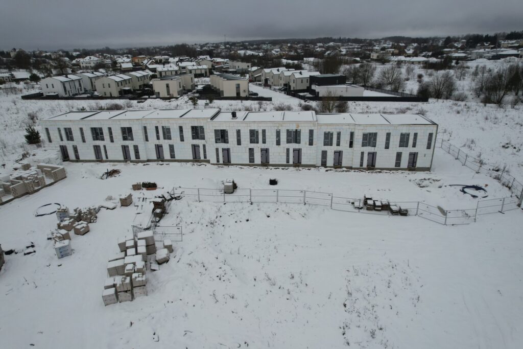 Suburbija 2.0 (Žozefo Pusjė g. 50) - Row housing - construction photos