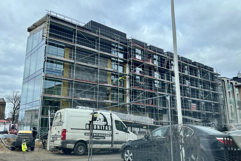 Viešbučio "Algiro" plėtra (Savanorių pr. 120) - Hotell - ehituse fotod