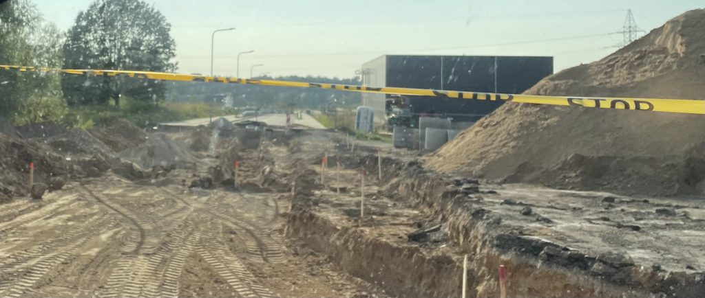 Helsinkio g. nuo viaduko iki Talino g (Helsinkio g.) - Tänav - ehituse fotod