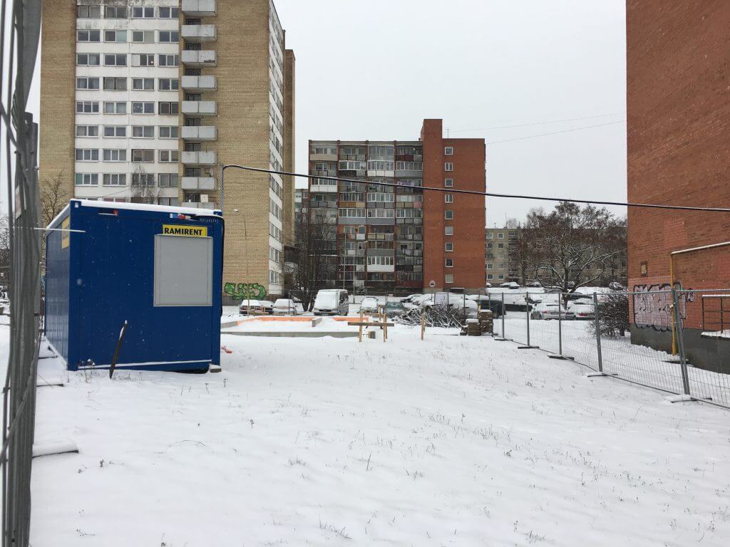 Hesburger Ozo g. (Ozo g. 9) - Food services - construction photos